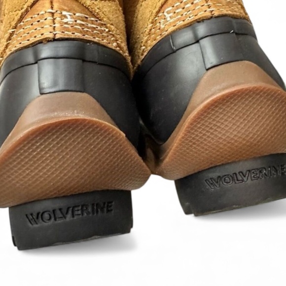 Wolverine Women’s Torrent Water Resistant Leather Duck Boots - Picture 7 of 9